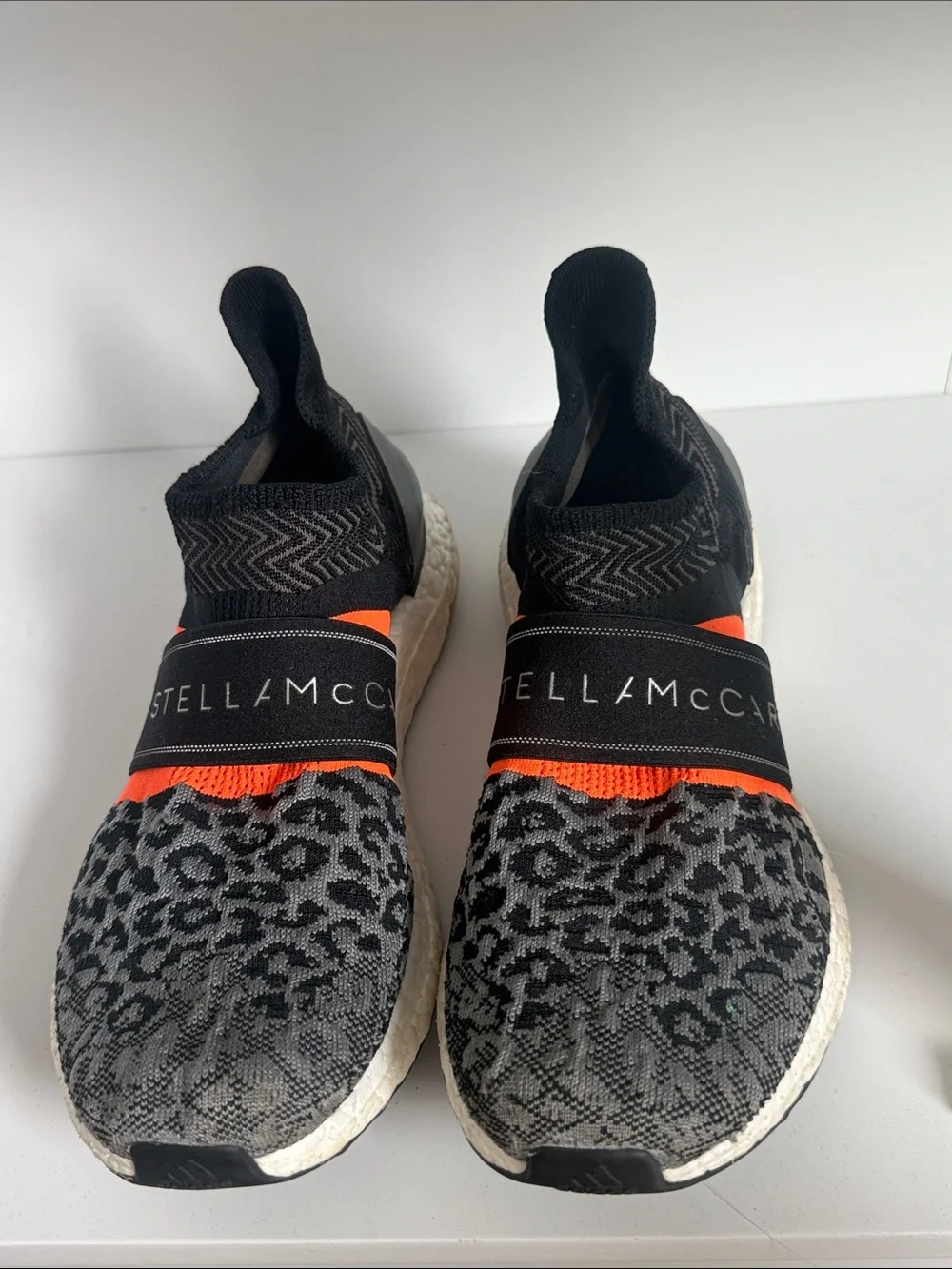 Stella McCartney ✘ Adidas Ultraboost 3D Knit Leopard-Print Sneakers